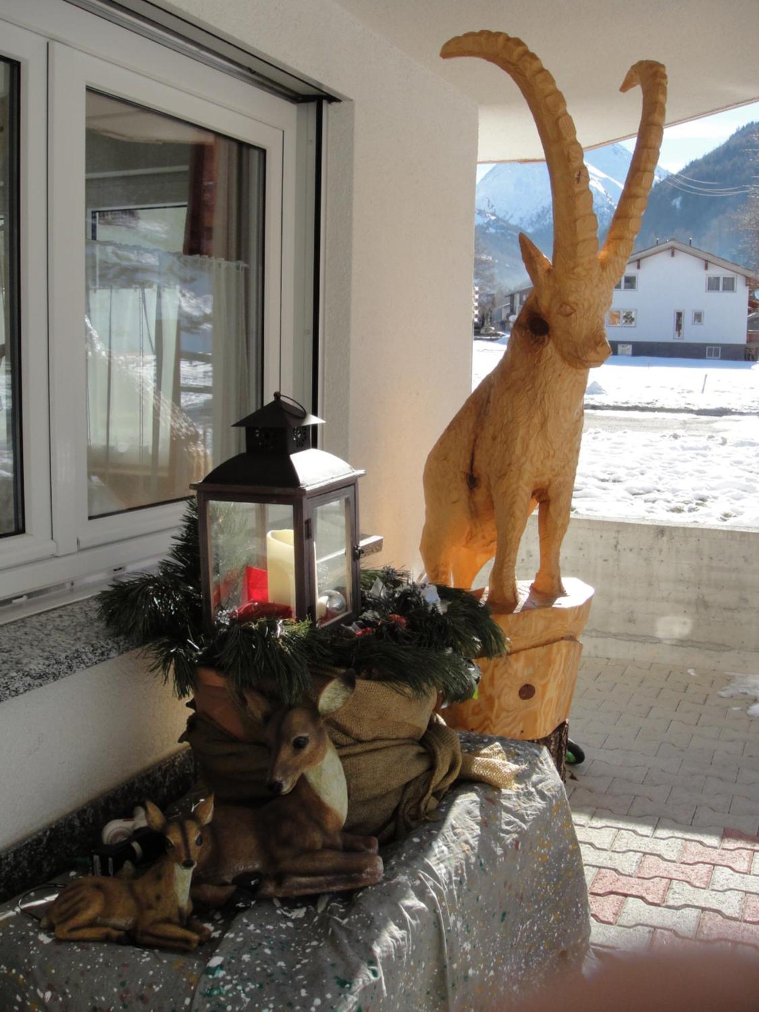 Haus Alpenstern Lägenhet Saas-Grund Rum bild