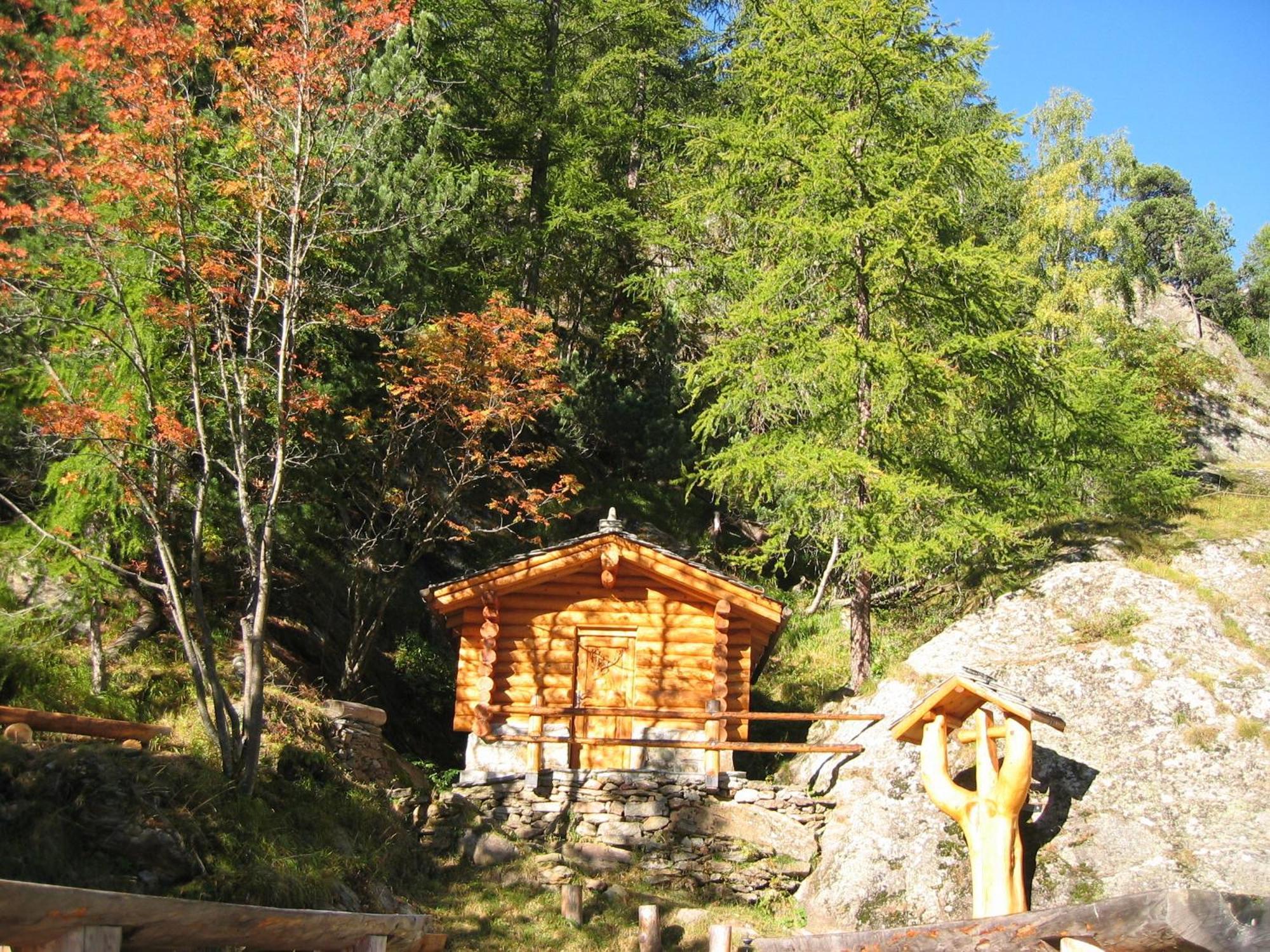 Haus Alpenstern Lägenhet Saas-Grund Rum bild
