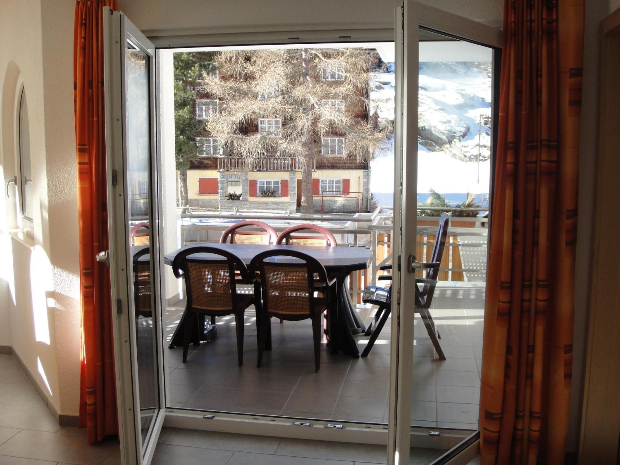Haus Alpenstern Lägenhet Saas-Grund Rum bild