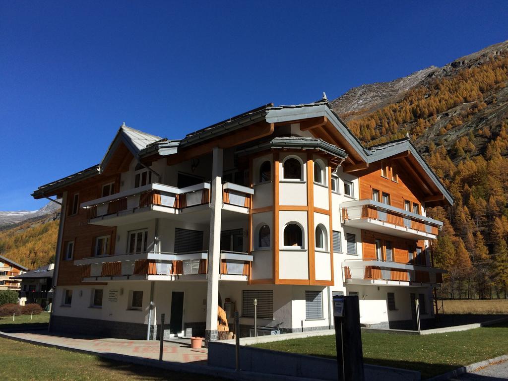 Haus Alpenstern Lägenhet Saas-Grund Exteriör bild