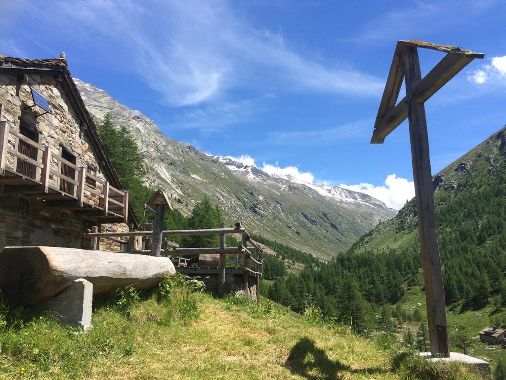 Haus Alpenstern Lägenhet Saas-Grund Exteriör bild