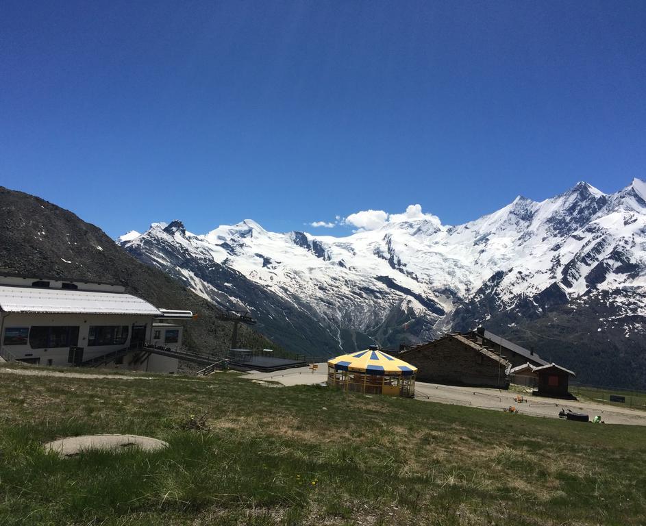 Haus Alpenstern Lägenhet Saas-Grund Exteriör bild