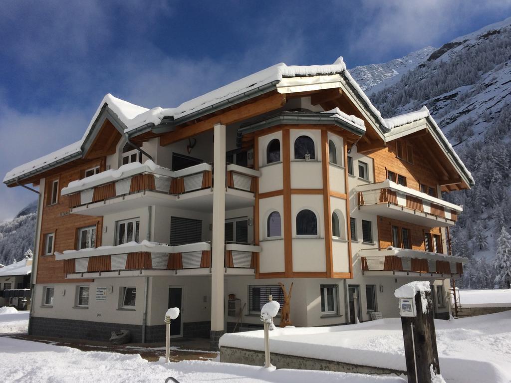 Haus Alpenstern Lägenhet Saas-Grund Exteriör bild